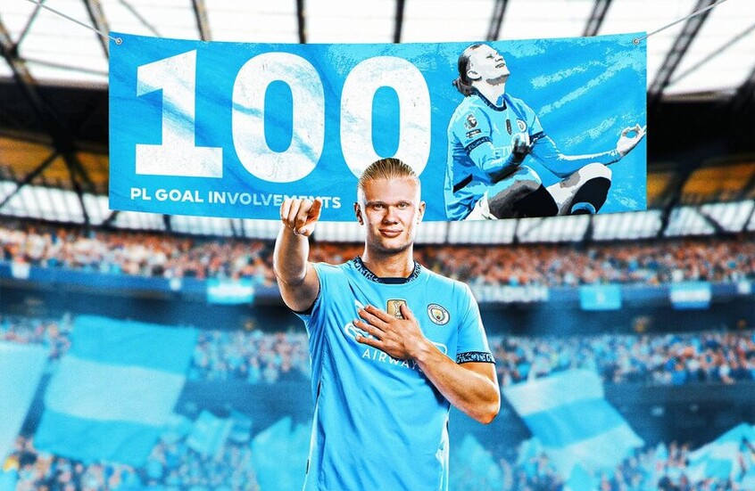 Haaland sets a new PL record !